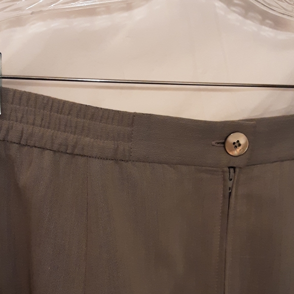 Rena Rowan 24W Silver Grey Straight Skirt - Picture 4 of 6